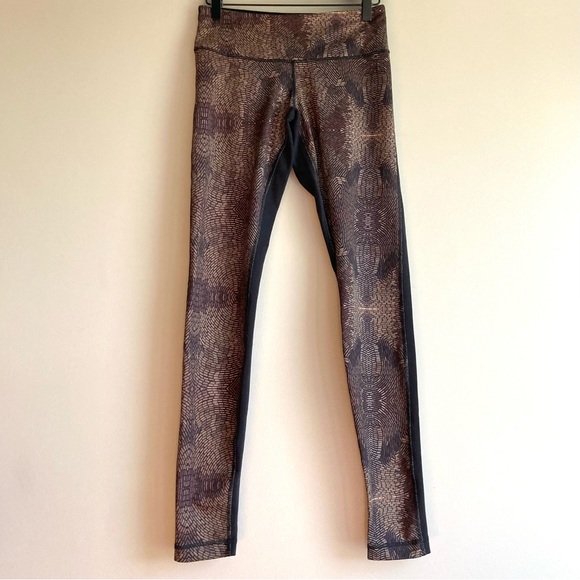 lululemon athletica Pants - Lululemon Wunder Under pant legging 6 full on luon golden goddess cashew black